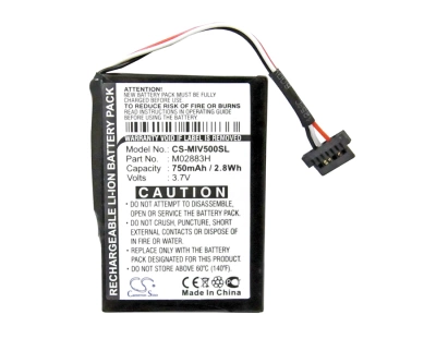 Аккумулятор Mitac, Mio Moov 500, Mio Moov 510, Mio Moov 560, 750 мАч, CS фото 6