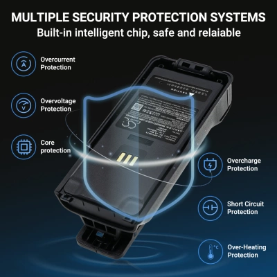 Аккумулятор Hytera, HP700, HP705, HP780, 2600 мАч, CS фото 8