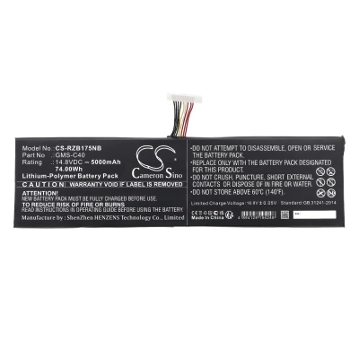 Аккумулятор Razer, Blade Pro 17, RZ09-00991102, Blade Pro 2015, 5000 мАч, CS фото 4