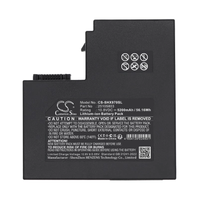 Аккумулятор Shinho, S16 Fusion Splicer, X-11E Fusion Splicer, X-11G Fusion Splicer, 5200 мАч, CS фото 4