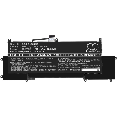 Аккумулятор Dell, Latitude 9510 2-in-1, Latitude 9520 2-in-1, 7250 мАч, CS фото 2