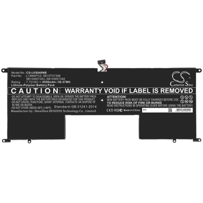Аккумулятор Lenovo, YOGA S940-14IWL, IdeaPad S940-14IWL, Yoga S940 81Q7, 6550 мАч, CS фото 2