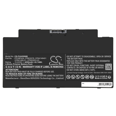 Аккумулятор Fujitsu, Lifebook AH77/M, Lifebook AH77/S, LifeBook A556, 4050 мАч, CS фото 4