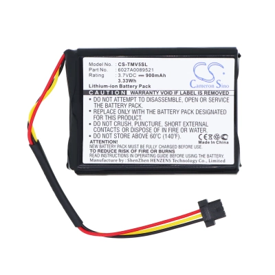 Аккумулятор TomTom, ONE IQ, V5, 4EK0.001.01, 900 мАч, CS фото 3