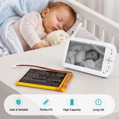 Аккумулятор HeimVision, Soothe 3 baby monitor, 3000 мАч, CS фото 9