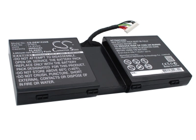 Аккумулятор Dell, Alienware 17, Alienware 18, Alienware M17X R5, 5600 мАч, CS фото 2