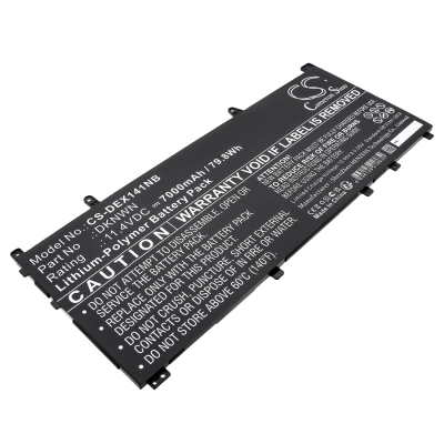 Аккумулятор Dell, Alienware X14 R1, Alienware X14 R2, 7000 мАч, CS фото 1