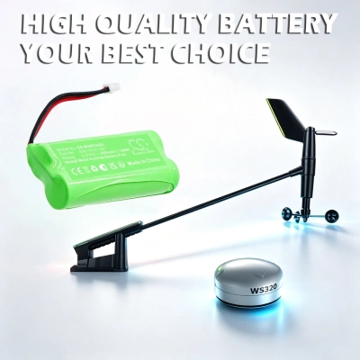 Аккумулятор B&G, WS320 Wireless Wind Transmitter, WS320 Wind Sensor, 600 мАч, CS фото 2