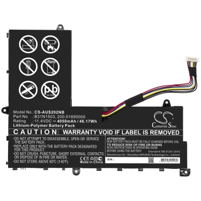Аккумулятор Asus, E202SA-1A, E202SA-1E, R206SA, 4050 мАч, CS фото 4