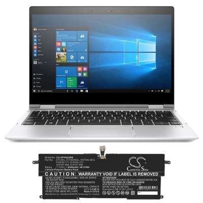 Аккумулятор HP, Elitebook X360 1020 G2-1eq23ea, Elitebook X360 1020 G2(1ep69ea), Elitebook X360 1020 G2(2tn00es), 6300 мАч, CS фото 3