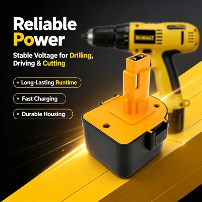 Аккумулятор DeWalt, 2802K, 2812B, 2812K, 1500 мАч, CS фото 8
