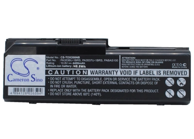 Аккумулятор Toshiba, Satellite P200-1CB, Satellite P200D-1FW, Satellite X200-21W, 4400 мАч, CS фото 1