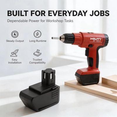Аккумулятор HILTI, SFB105, SF100A, 2100 мАч, CS фото 8