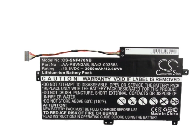 Аккумулятор Samsung, NP470, NP470R5E, NP500R5H-Y09, 3950 мАч, CS фото 4
