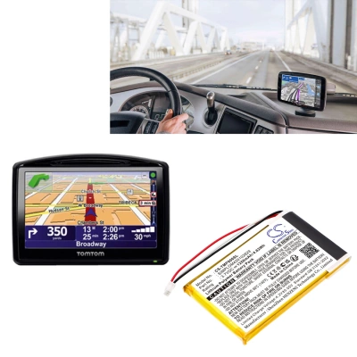 Аккумулятор TomTom, Pro 8000, 1250 мАч, CS фото 4