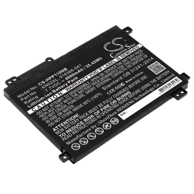 Аккумулятор HP, Pavilion 11M, Pavilion 11M-AD000, Pavilion 11M-AD013DX, 4600 мАч, CS фото 1