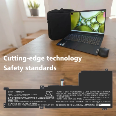 Аккумулятор Lenovo, IdeaPad 5-15ARE05, IdeaPad 5-15IIL05, IdeaPad 5-15ITL05, 4750 мАч, CS фото 3