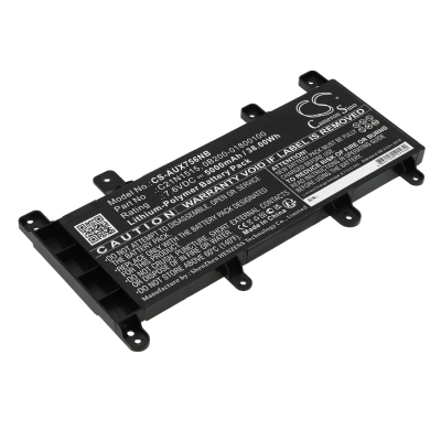Аккумулятор Asus, X756UJ, X756UA, X756UX, 5000 мАч, CS фото 1