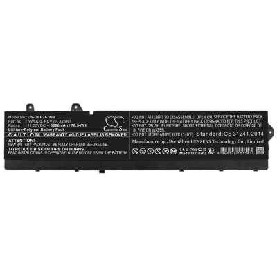 Аккумулятор Dell, Precision 7670, 6800 мАч, CS фото 3
