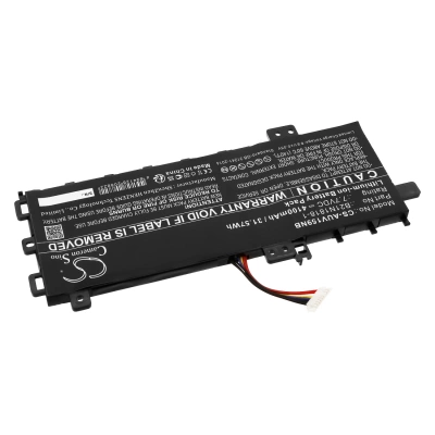 Аккумулятор Asus, VivoBook 15 X509UJ, VivoBook 15 X509MA, VivoBook 14 X409FB, 4100 мАч, 195,70 × 84,00 × 7,80 мм, CS фото 4