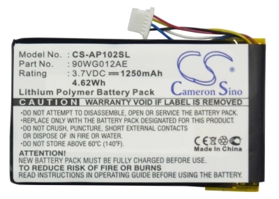 Аккумулятор Asus, S102, S102 Multimedia Navigator, 90WG012AE1155L1, 1250 мАч, CS фото 6
