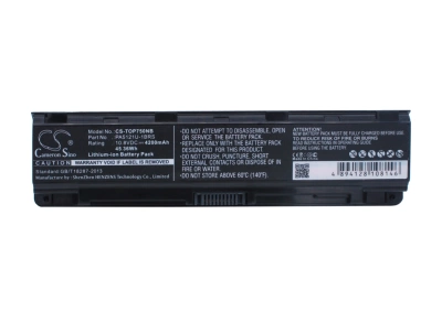 Аккумулятор Toshiba, Satellite P70, Satellite P70-A, Satellite P75, 4200 мАч, CS фото 5