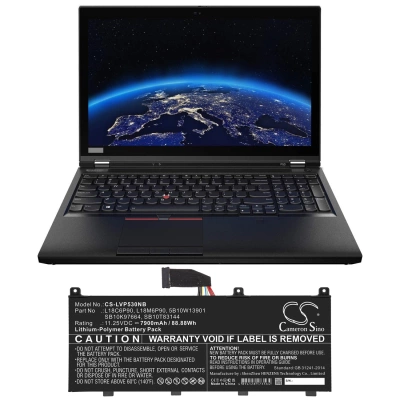 Аккумулятор Lenovo, Thinkpad P53, Thinkpad P53(20qna007cd), Thinkpad P53(20qna008cd), 7900 мАч, CS фото 5