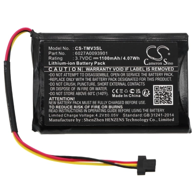 Аккумулятор TomTom, XL IQ, V3, 4EM0.001.01, 1100 мАч, CS фото 5