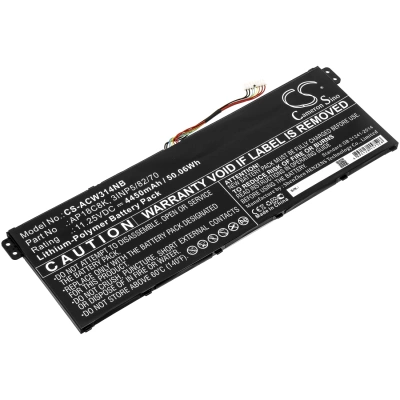 Аккумулятор Acer, Swift 3 SF314-57G-7448, Swift 3 SF314-58G-72FD, Swift 3 SF314-57G-59V7, 4450 мАч, CS фото 1