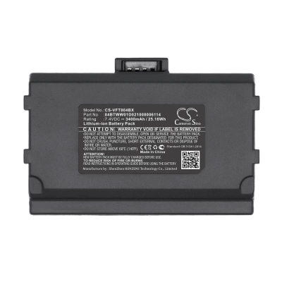 Аккумулятор VeriFone, Nurit 8040, Nurit 8400, Nurit 8400 PCI COMPLIANT, 3400 мАч, CS фото 7