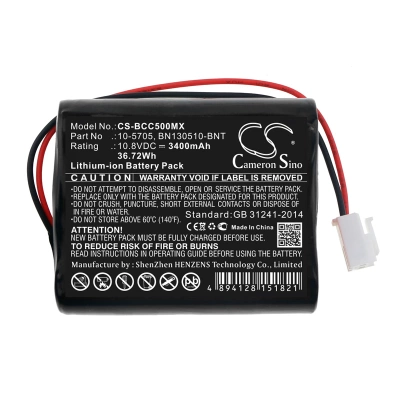 Аккумулятор medical Econet | Bionet, Compact 5, Compact 7 (alt), Compact 7(alt), 3400 мАч, CS фото 4