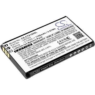 Аккумулятор Contacta, RF-TX1, RF-RX1, RF-TRX, 1100 мАч, CS фото 1