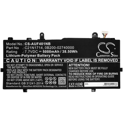 Аккумулятор Asus, VivoBook Flip 14 TP401CA-EC012T, VivoBook Flip 14 TP401NA-EC007T, TP401MA-BZ031TS, 5000 мАч, CS фото 4