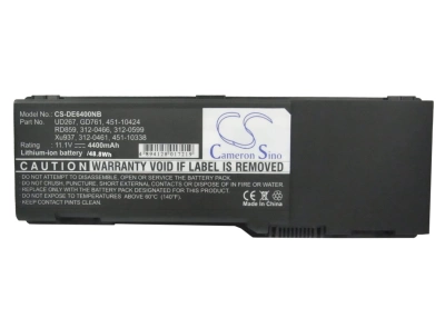 Аккумулятор Dell, Latitude 131L, Inspiron 1501, Inspiron E1505, 4400 мАч, CS фото 2