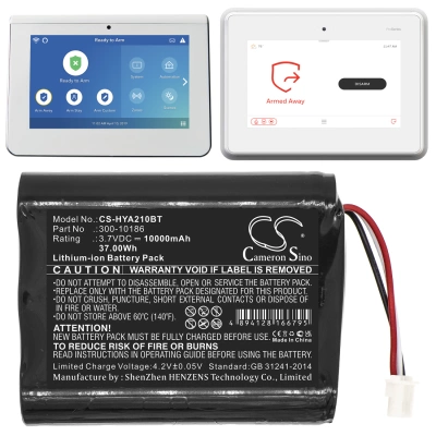 Аккумулятор ADT | Honeywell, Command Smart Security Panel, ADT7AIO, ADT5AIO, 10000 мАч, CS фото 6
