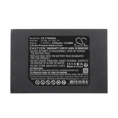 Аккумулятор Triplett, CamView IP Pro-8W HD CCTV Tester, 8066, 2700 мАч, CS фото 2