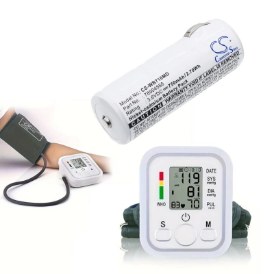 Аккумулятор Diversified Medical | Keeler | Medic Lux | Cardinal Medical | Heine | Welch-Allyn | Siemens, N N36751, VI, 750 мАч, CS фото 3