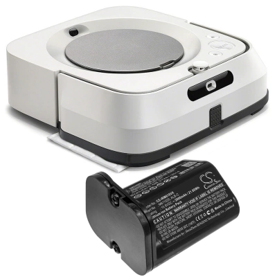 Аккумулятор iRobot, Braava Jet M6, M611020, M612880, 2000 мАч, CS фото 3