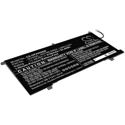 Аккумулятор HP, Chromebook X360 14 G1, Chromebook X360 14-DA0011DX, Chromebook X360 14-DA, 5150 мАч, CS фото 1