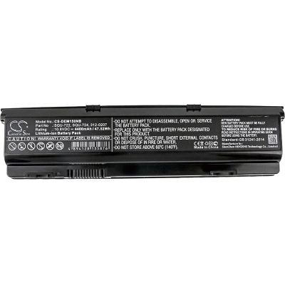 Аккумулятор Dell, Alienware M15X, Alienware P08G, M15X6CPRIBABLK, 4400 мАч, CS фото 3