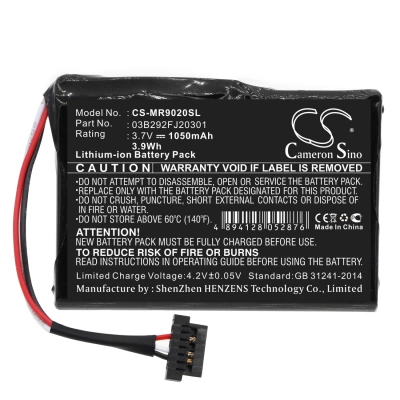 Аккумулятор Magellan, RoadMate 9055, RoadMate 9055LM, RoadMate Pro 9165T, 1050 мАч, CS фото 2