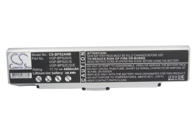Аккумулятор Sony, VAIO VGC-LA38G, VAIO VGN-C140G/B, VAIO VGN-C150P/B, 4400 мАч, CS фото 5