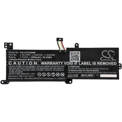 Аккумулятор Lenovo, Ideapad 320, Ideapad 320-15IAP, Ideapad 320-17IKB, 3900 мАч, CS фото 4