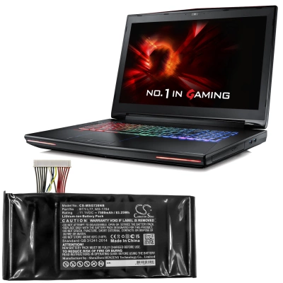 Аккумулятор MSI, GT72 6QDG16H21, GT72 6QD Dominator G Heroes Special Edition, GT72 2QW32SR311BW, 7500 мАч, CS фото 4