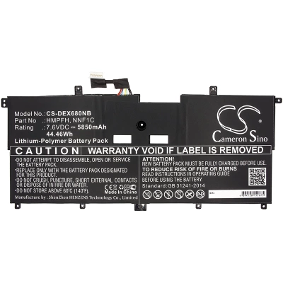 Аккумулятор Dell, XPS 13-9365-D6801TS, XPS 13-9365-D6701TS, XPS 13-9365-D6705TS, 5850 мАч, CS фото 3