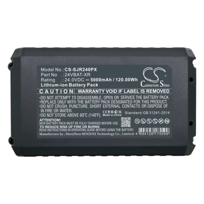 Аккумулятор Snow Joe, WA24C-LTE, MJ24C-14-XR, 24V-JB-LTE, 5000 мАч, CS фото 3
