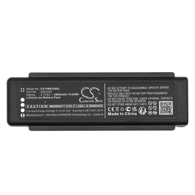 Аккумулятор Fluke, Raytek Raynger 3i Plus, 2600 мАч, CS фото 5