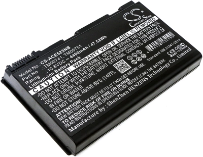 Аккумулятор Acer, Extensa 5120, Extensa 5230, Extensa 5230E, 4400 мАч, CS фото 1