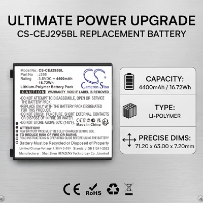 Аккумулятор Capture, CA-MTAC-4300-MB, Eagle Android Rugged Mobile Terminal, 4400 мАч, CS фото 2