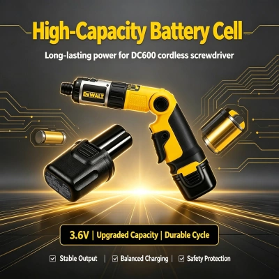 Аккумулятор DeWalt, DC600 Screwdriver, DC600KA, DC600-GB, 2100 мАч, CS фото 4